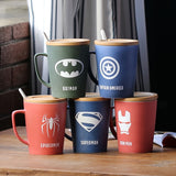 520ML Marvel's The Avengers Character Ceramic Water Coffee Cups