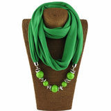 Long Necklaces For Women Scarf Pendant