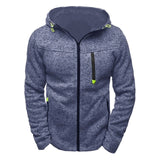 Fashion Men's Sweatshirts Zipper Hoodies Bodybuilding Jogger Workouts Cotton Fleece Hoody Hooded Sweatshirt Men Clothes Hombre