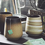 New Ceramic Cup Character Mug