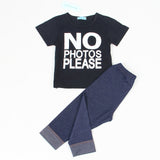 Bear Leader Baby Clothing Sets 2018 Summer Style Baby Girls Boys Clothes Black Letter T-shirt+Imitation cowboy pants 2pcs suit