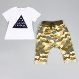Bear Leader Baby Clothing Sets 2018 Summer Style Baby Girls Boys Clothes Black Letter T-shirt+Imitation cowboy pants 2pcs suit