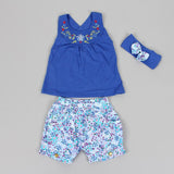 Bear Leader Baby Dresses 2019 Summer Sleeveless Dress Cute Girls Sets Short Pants Dress Printing Patten For Baby Vest