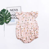 Bear Leader Baby Dresses 2019 Summer Sleeveless Dress Cute Girls Sets Short Pants Dress Printing Patten For Baby Vest