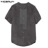 Summer Men T Shirts Short Sleeve Cotton Baggy Loose Fitness Joggers Tee Shirt Man Clothing Casual Shirt Camisas Hombre 5XL Big