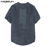 Summer Men T Shirts Short Sleeve Cotton Baggy Loose Fitness Joggers Tee Shirt Man Clothing Casual Shirt Camisas Hombre 5XL Big