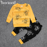 Bear Leader Baby Clothes Suits 2019 Autumn Style Kids Boys long-Sleeve Clothes and Pants Clothes Sets Baby Clothing Suits