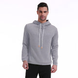 Men 2019 Hot Male Long Sleeve Solid Color Hooded Men's Sweatshirt Mens Hoodies Tracksuit Sweat Coat Casual Sportswear 3XL 4XL