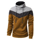 Sudaderas Hombre 2019 Autumn Winter Men Sweatshirt Slim Fit Hooded Hoodies Sport Suit Patchwork Fleece Tracksuit Chandal Hombre