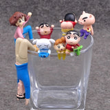 OUSSIRRO Glass Mug Decorations Plastic doll
