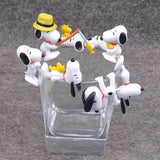 OUSSIRRO Glass Mug Decorations Plastic doll