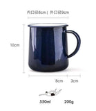 Fun cartoon character swimming ceramic mug