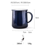 Fun cartoon character swimming ceramic mug