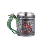 Resin Stainless Steel Beer Mug