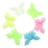 6/50pcs 3D Stars Butterflies Wall Stickers Glow In Dark Luminous Sticeke for Baby Children Kids Bedroom Decoration