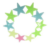 6/50pcs 3D Stars Butterflies Wall Stickers Glow In Dark Luminous Sticeke for Baby Children Kids Bedroom Decoration